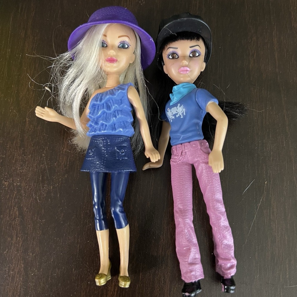 2011 McDonald's Happy Meal Kids Spin Master Liv‎ Toy Daniela & Sophie Dolls 6"